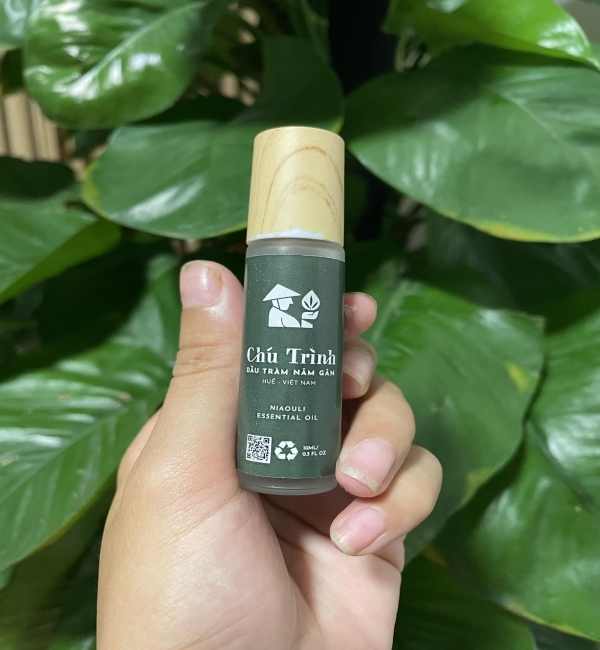 Chai bi lăn 10ml vỏ tre - Chai bi lăn vỏ tre - Tinh Dầu Tràm 5 Gân - 10ml - 1