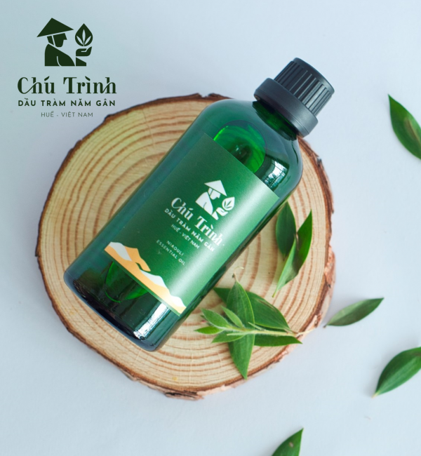 Chai nắp vặn nhỏ giọt - Tinh Dầu Tràm 5 Gân - 100ml