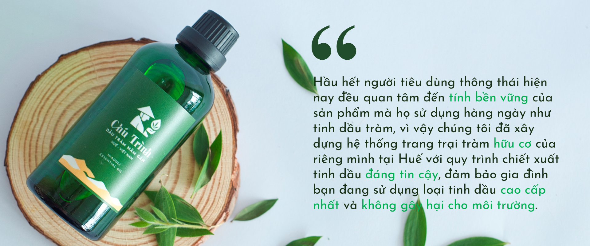 Tinh dầu chú trình